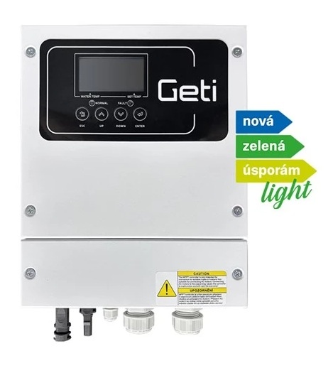 Solární invertor GETI GWH02D 4000W MPPT pro PV ohřev vody