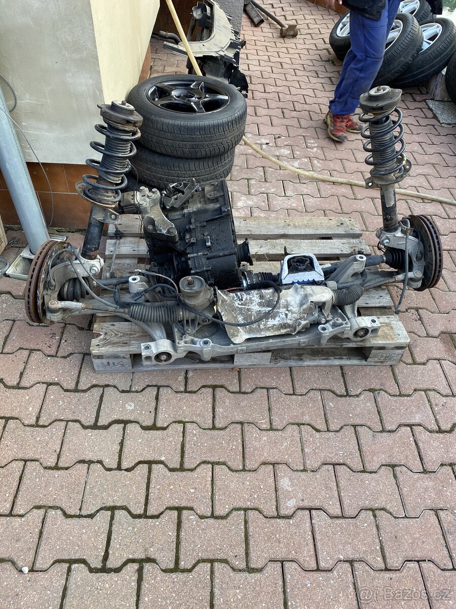 Přední náprava VW Passat B6 Nápravnice 3C0199369F