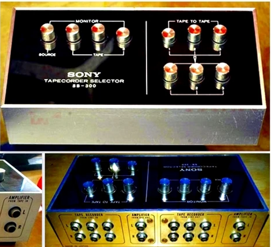 SONY SB - 300 TAPECORDER SELECTOR