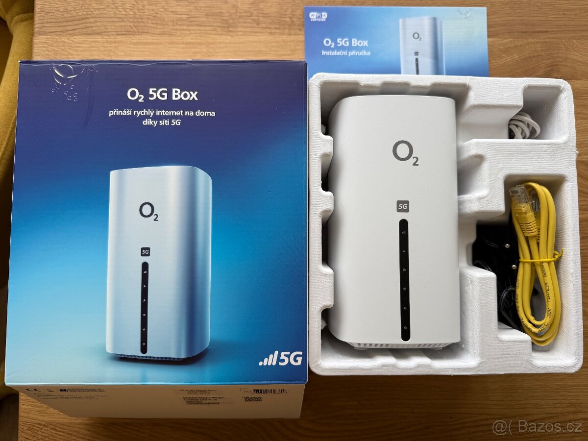 O2 5G BOX, bílá