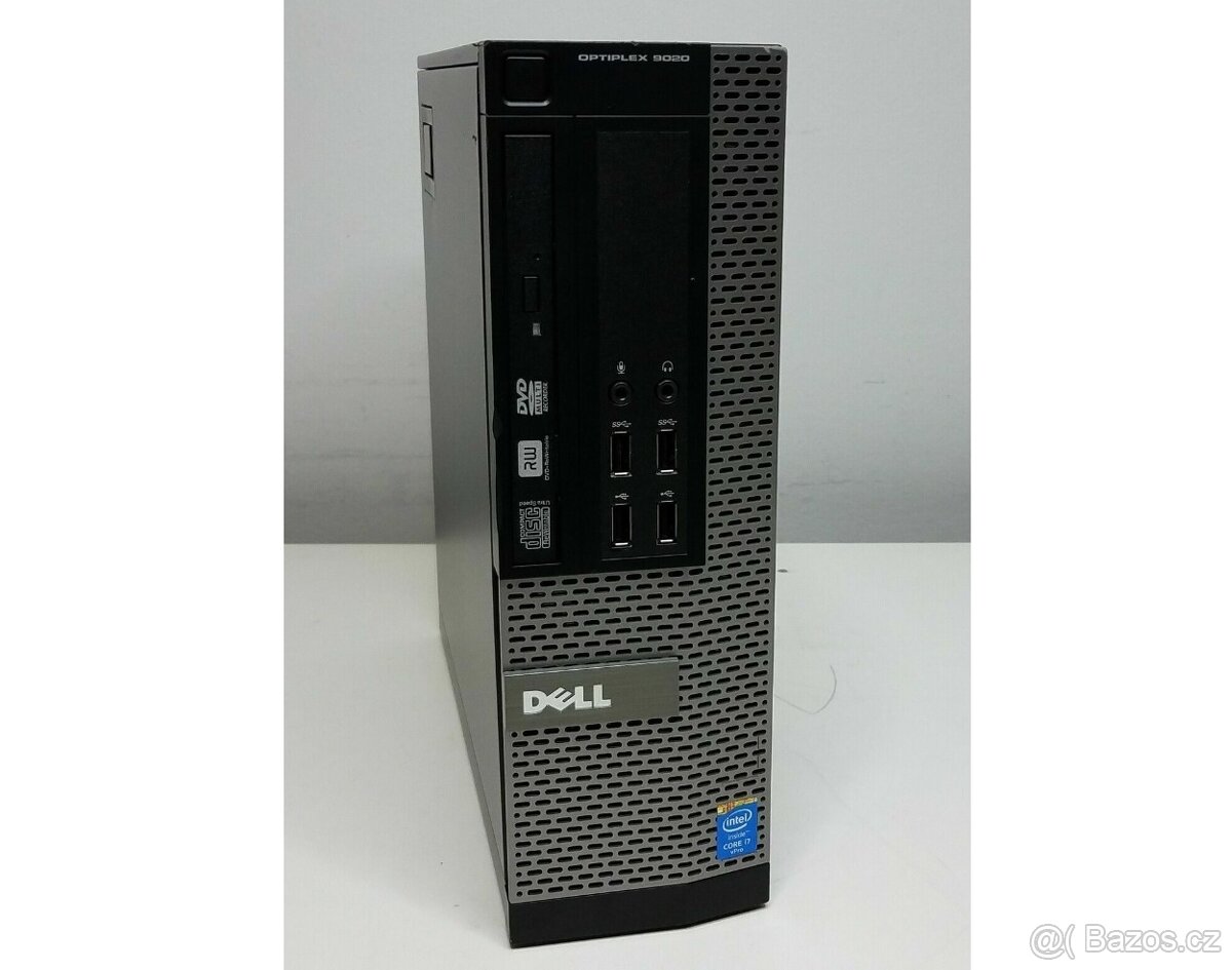 Špičkový kancelářský PC Dell - Core i7, 12GB, SSD 240+400 GB