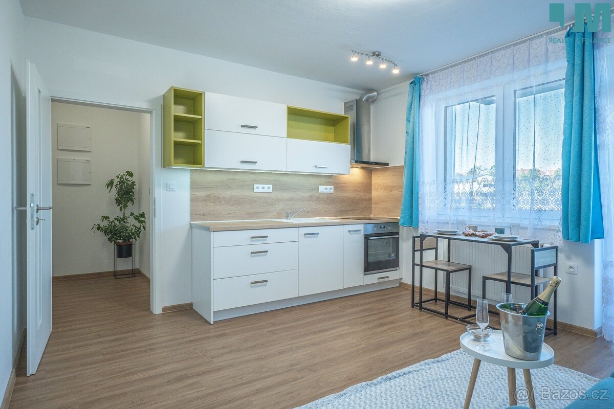 Pronájem byty 1+kk, 29 m2 - Moravské Budějovice, ev.č. 01779