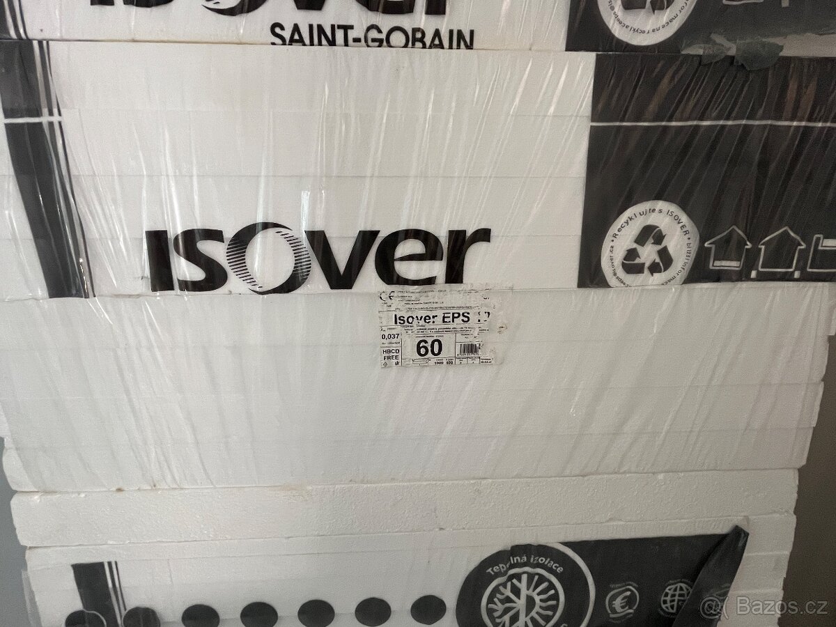 Tepelná izolace Isover EPS 100 60 mm (4 m2/bal.) podlahový