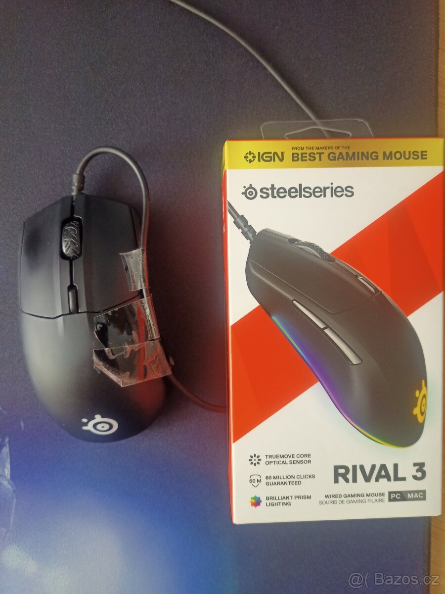Myš-SteelSeries Rival 3
