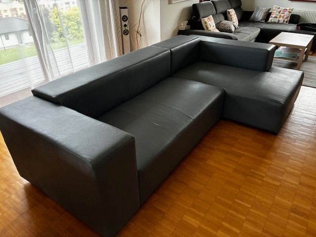 Koženková sedačka
