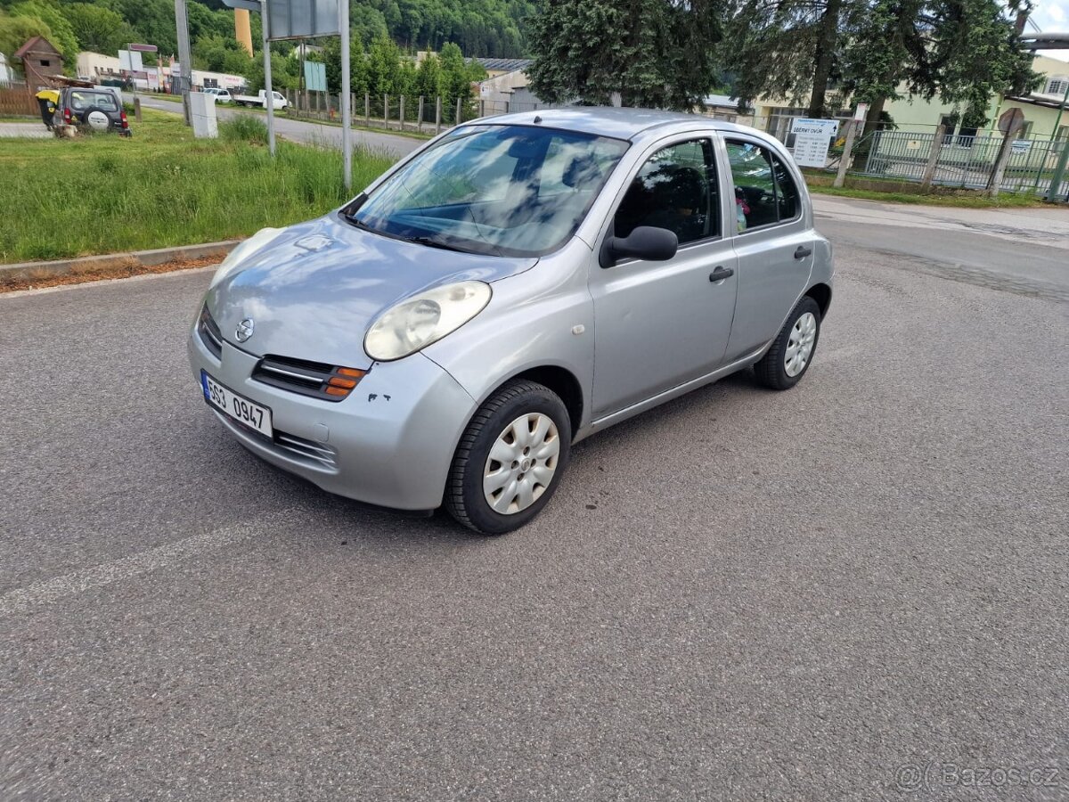 Nissan Micra 1.0 benzín (48 kW), rok 2004, najeto 195 000 km
