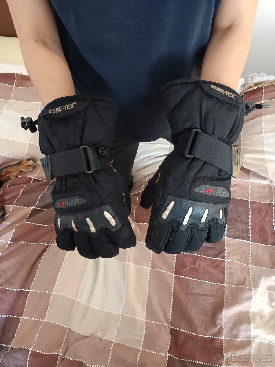 Lyžařské rukavice značky Zanier, vel. XL