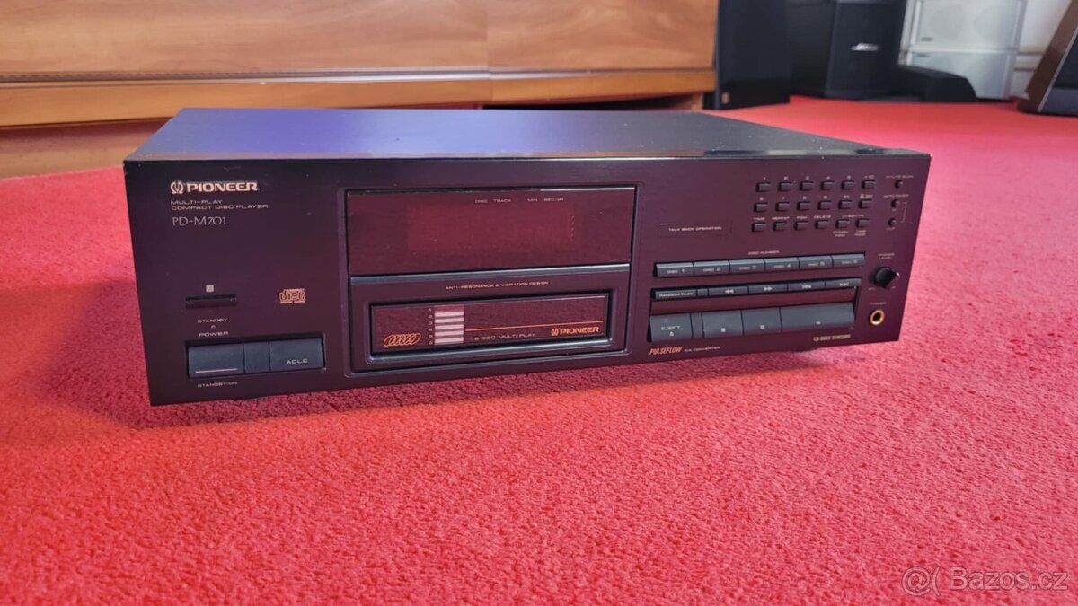 Prodám pioneer m701 disc player, CD přehrávač se zásobníkem