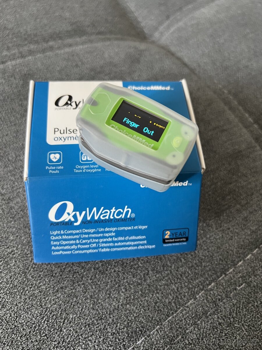 PRSTOVÝ PULZNÍ OXYMETR CHOICEMMED MD300C53