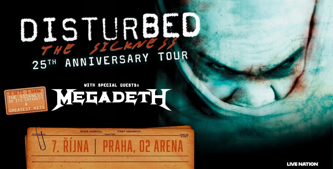 Disturbed: The Sickness 25th Anniversary Tour