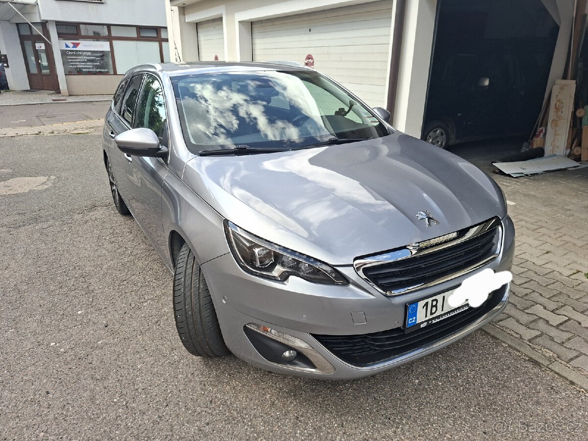 Peugeot 308 SW 1.6 BlueHDi, 6 st. manuál, Allure, 88kW