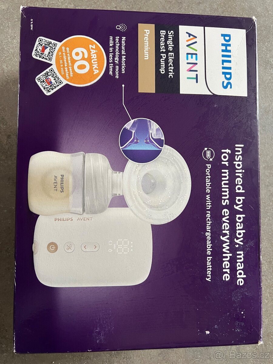 Elektronická odsávačka Avent