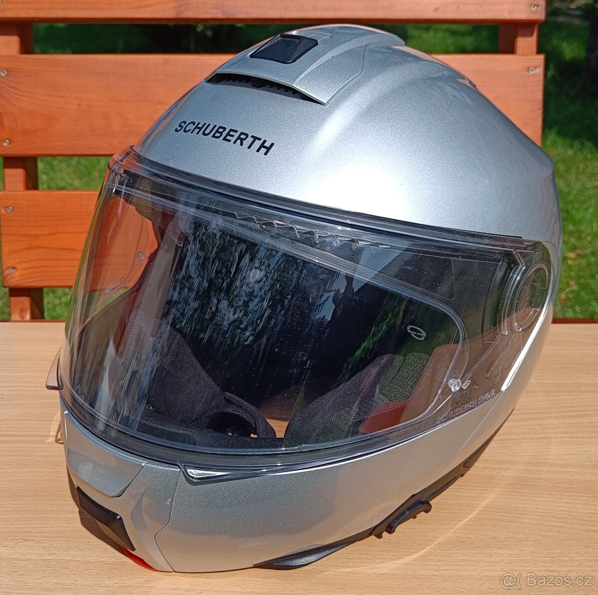 Přilba Schuberth C5 stříbrná, vel. XL/61