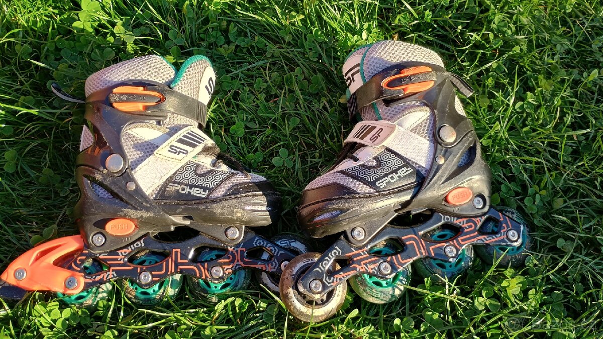 Dětské rostoucí kolečkové brusle 28-32