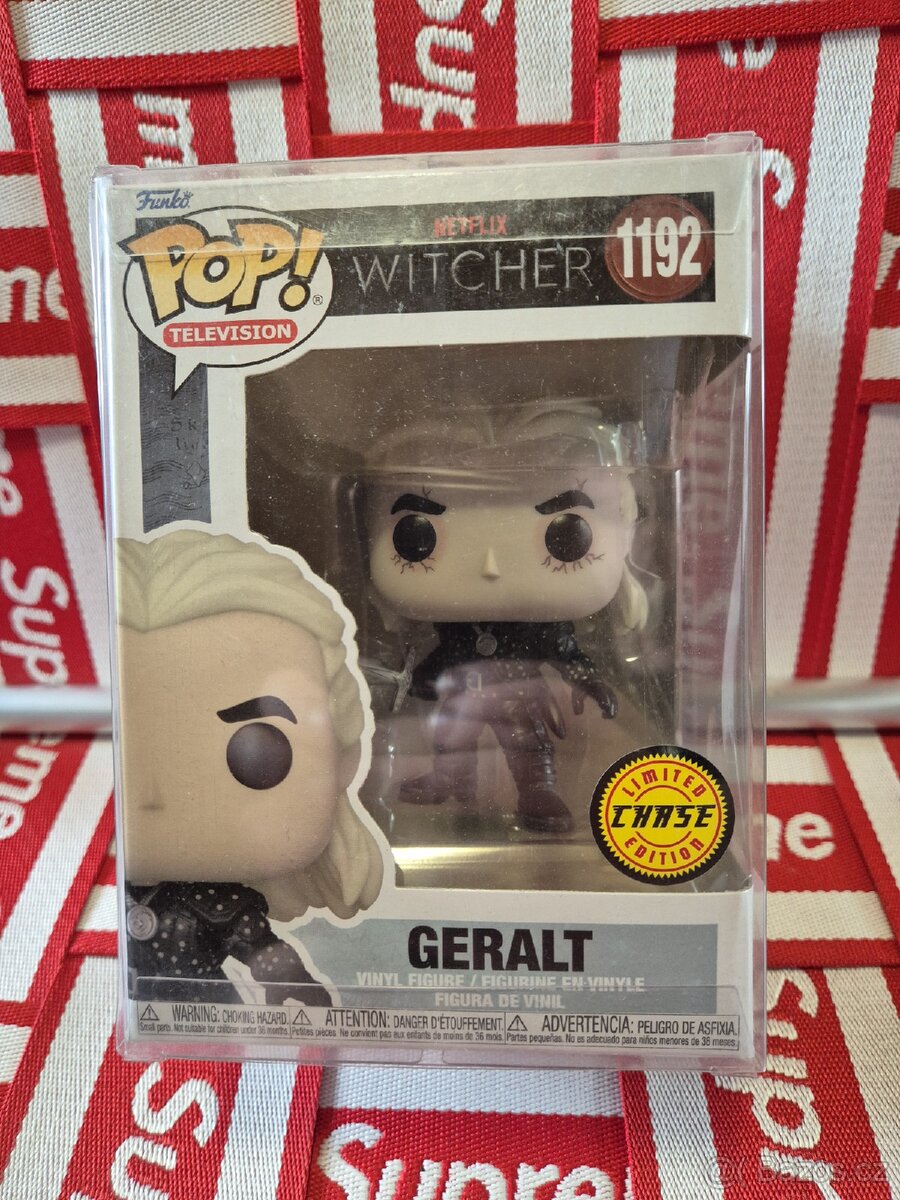 Funko pop the witcher 1192 geralt chase