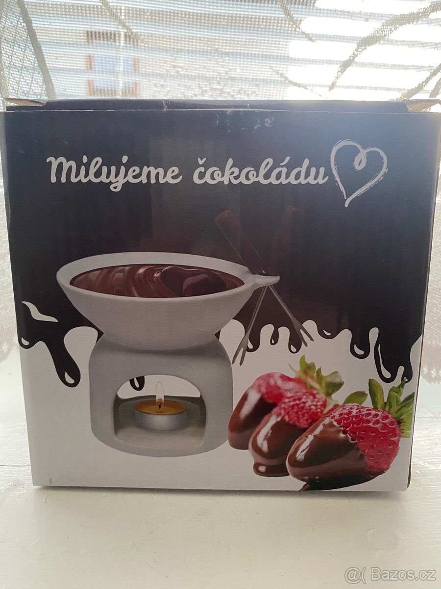 čokoládové fondue
