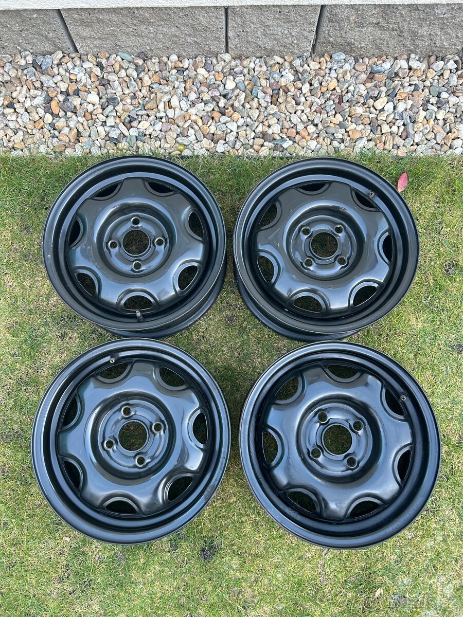 Plechové disky 14” s poklicemi