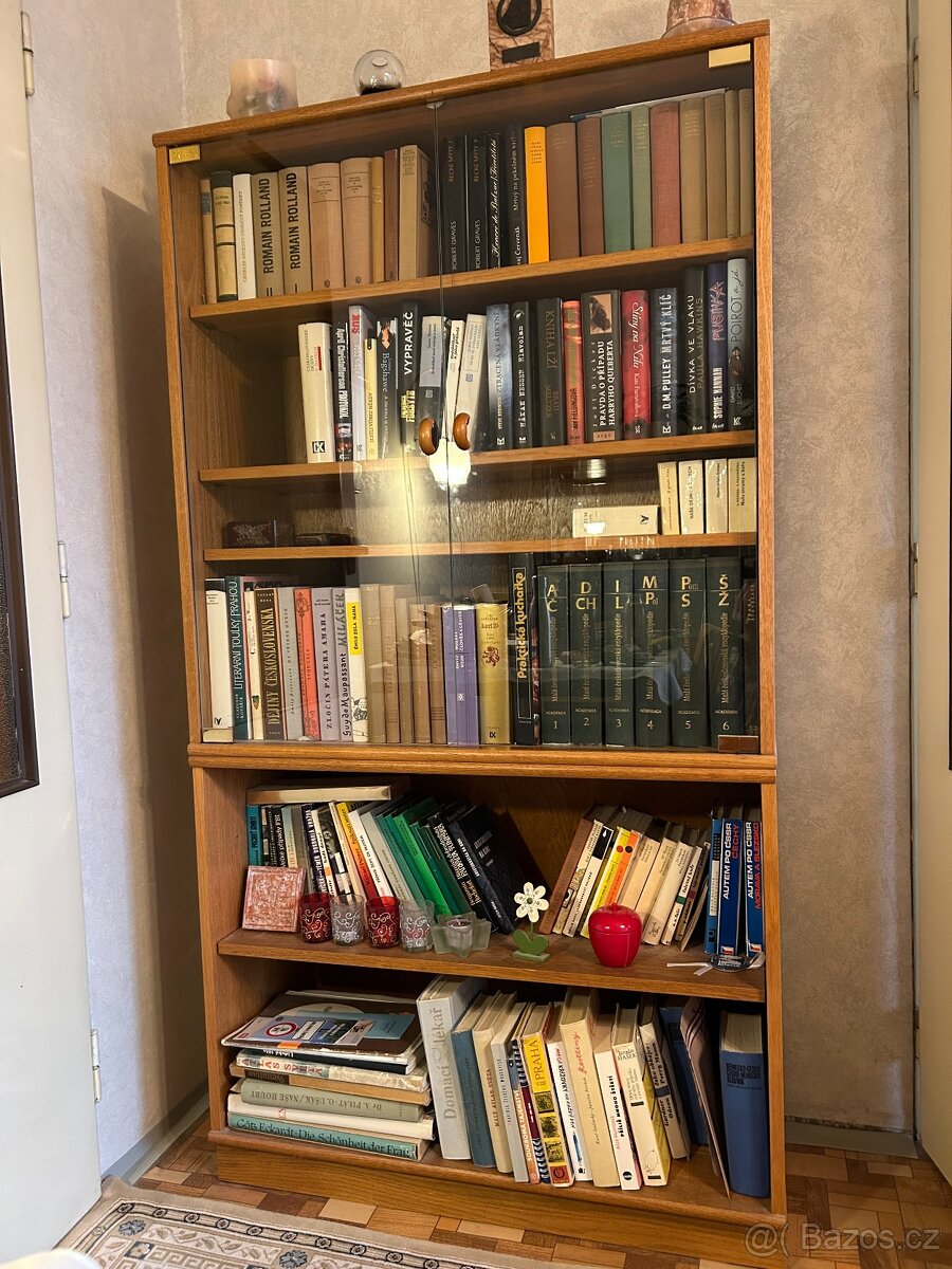 Sestava knihoven v pěkném stavu