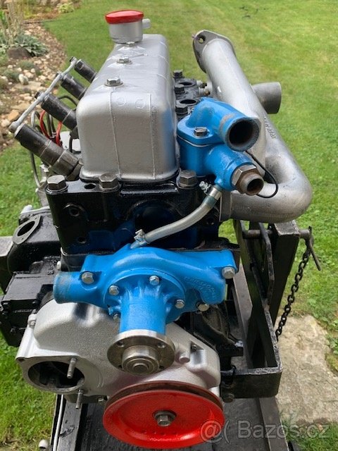 Motor Multicar 25 4x4 po celkové generální opravě