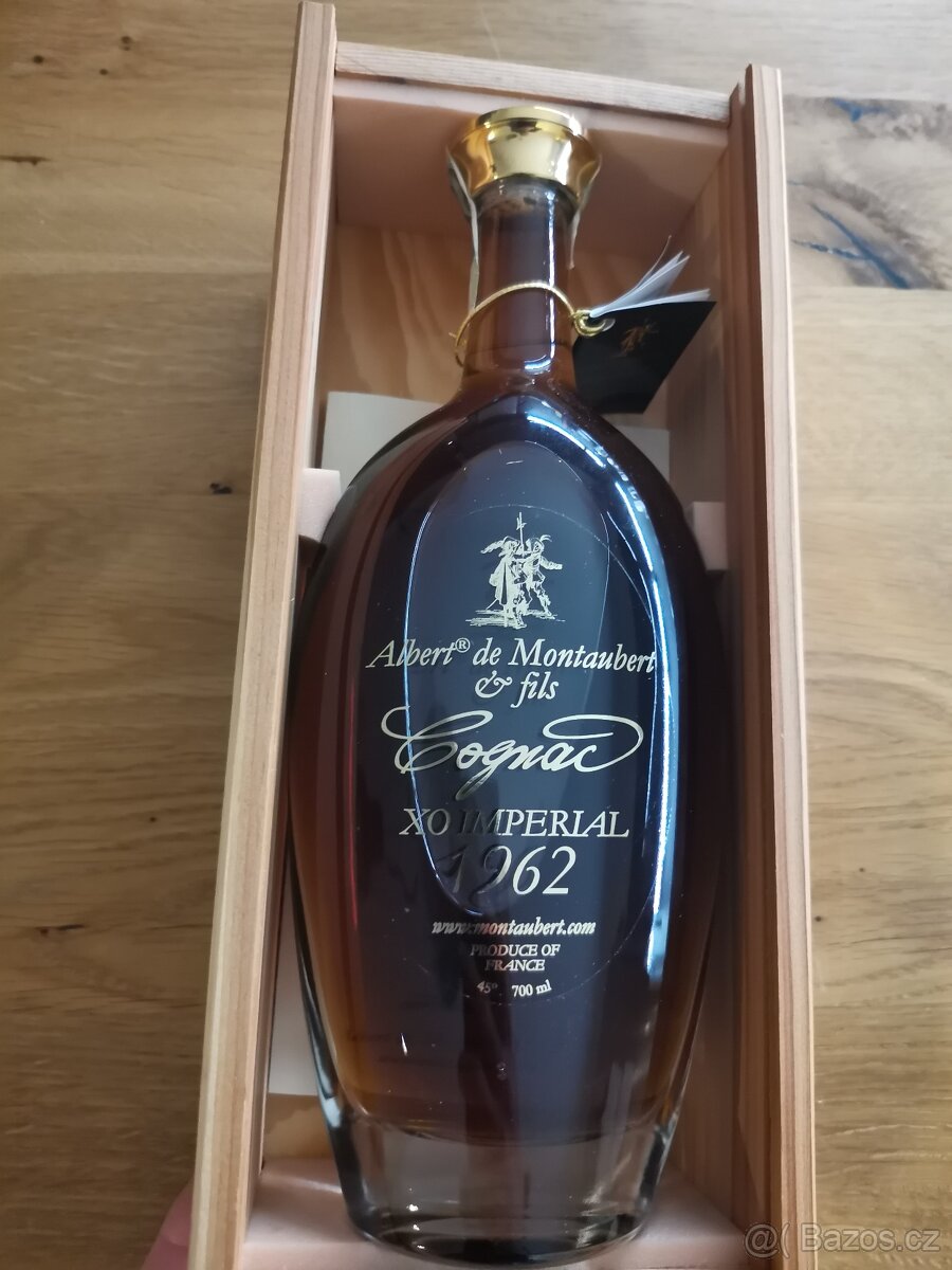 Cognac Albert de Montaubert XO Imperial 1962