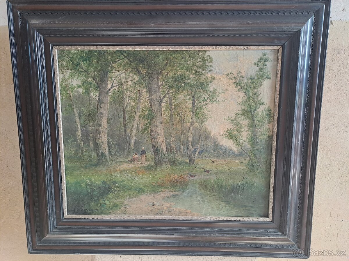 aukční KARL THEODOR WAGNER - WIEN - 1856 - 1921