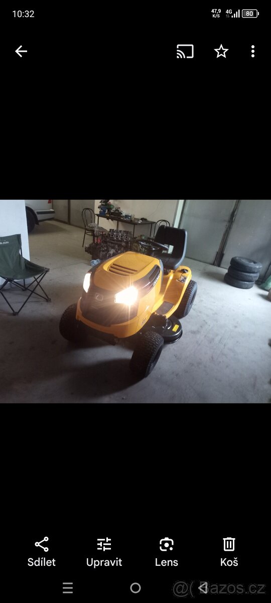 Zahradní traktor Cub Cadet LT1