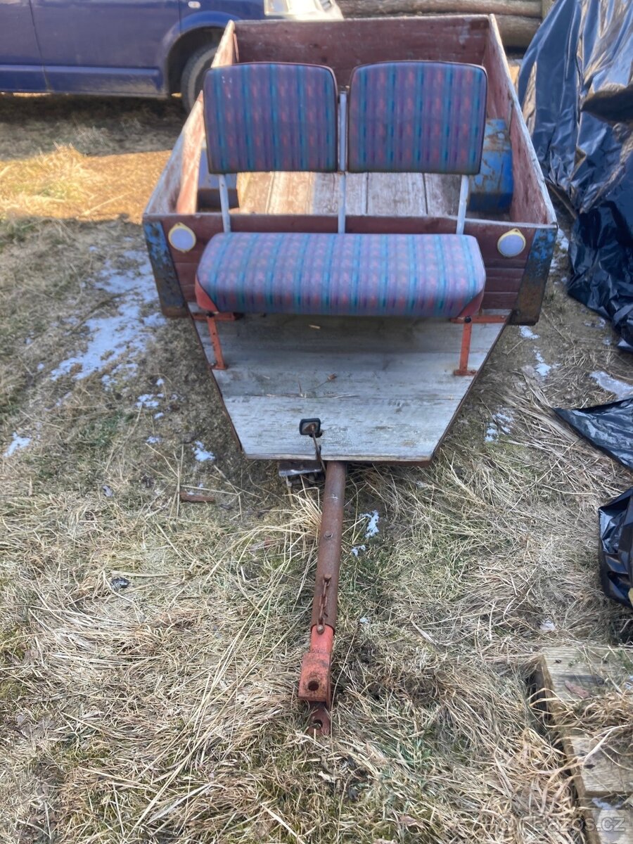 DARUJI - Kára za malotraktor dvojsedlo