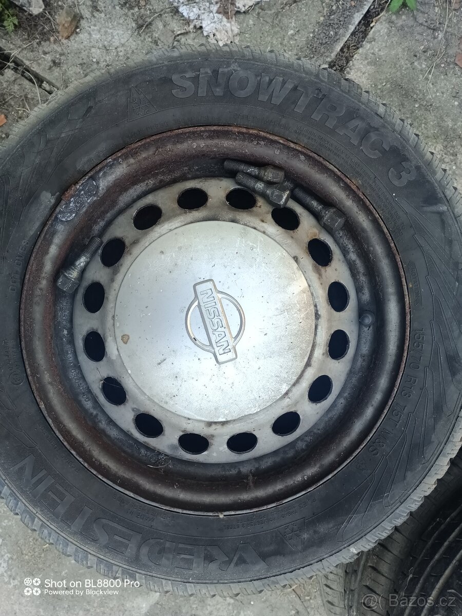 Kola 13" Nissan Micra K11 4x100 + pokličky