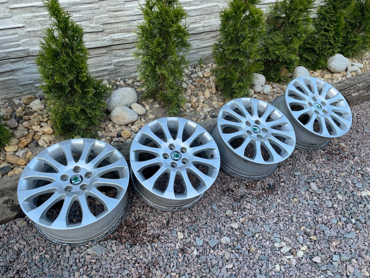 Originální disky Škoda COMET 5x100 R16