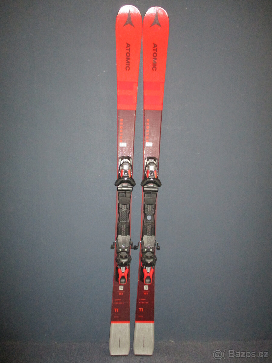 Sportovní lyže ATOMIC REDSTER Ti 22/23 161cm, VÝBORNÝ STAV
