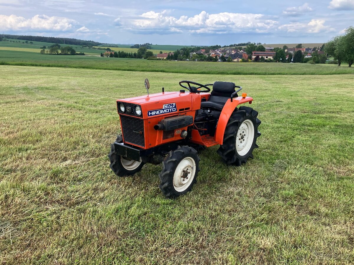 JAPONSKÝ MALOTRAKTOR HINOMOTO C174 4X4