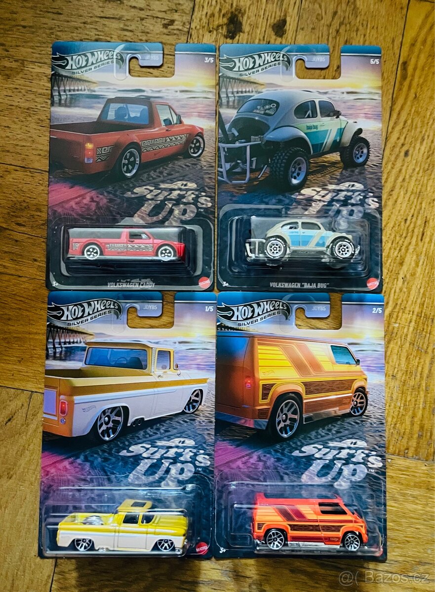 HOT WHEELS SURFS UP SILVER SERIES
