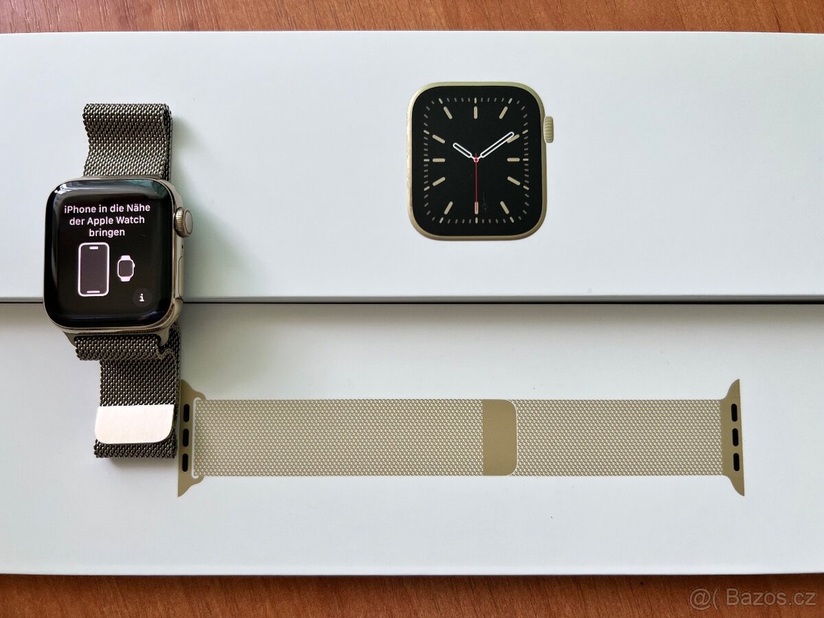 Apple Watch Series 6 40mm Gold Stainless Gold Mil Lp cellula