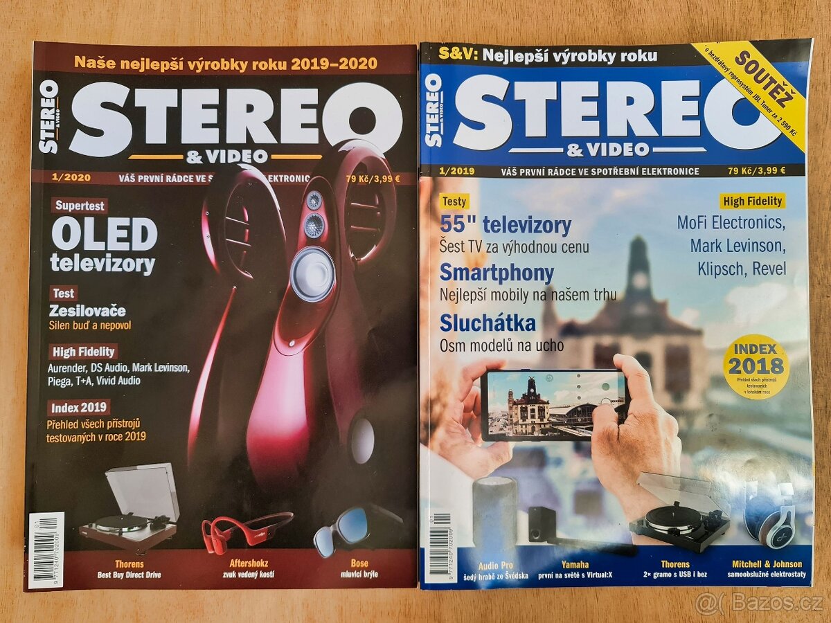 Časopisy Stereo & Video - kompletní 2019, 2020