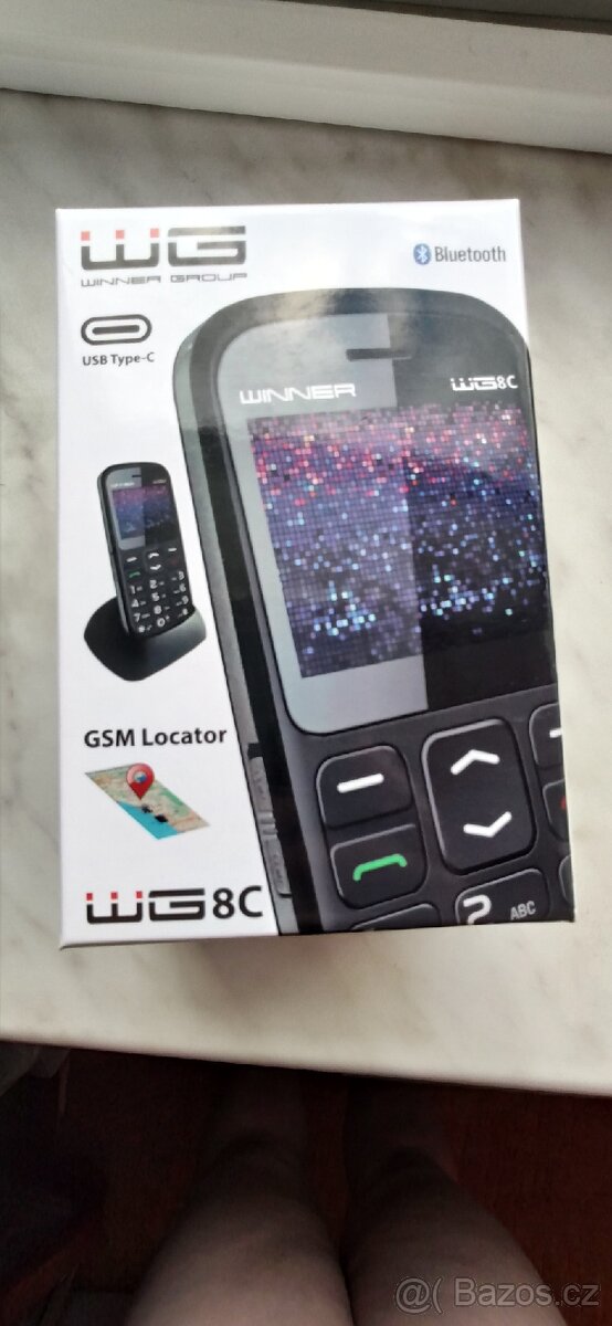 Mobilní telefon WG8c nový nepoužitý