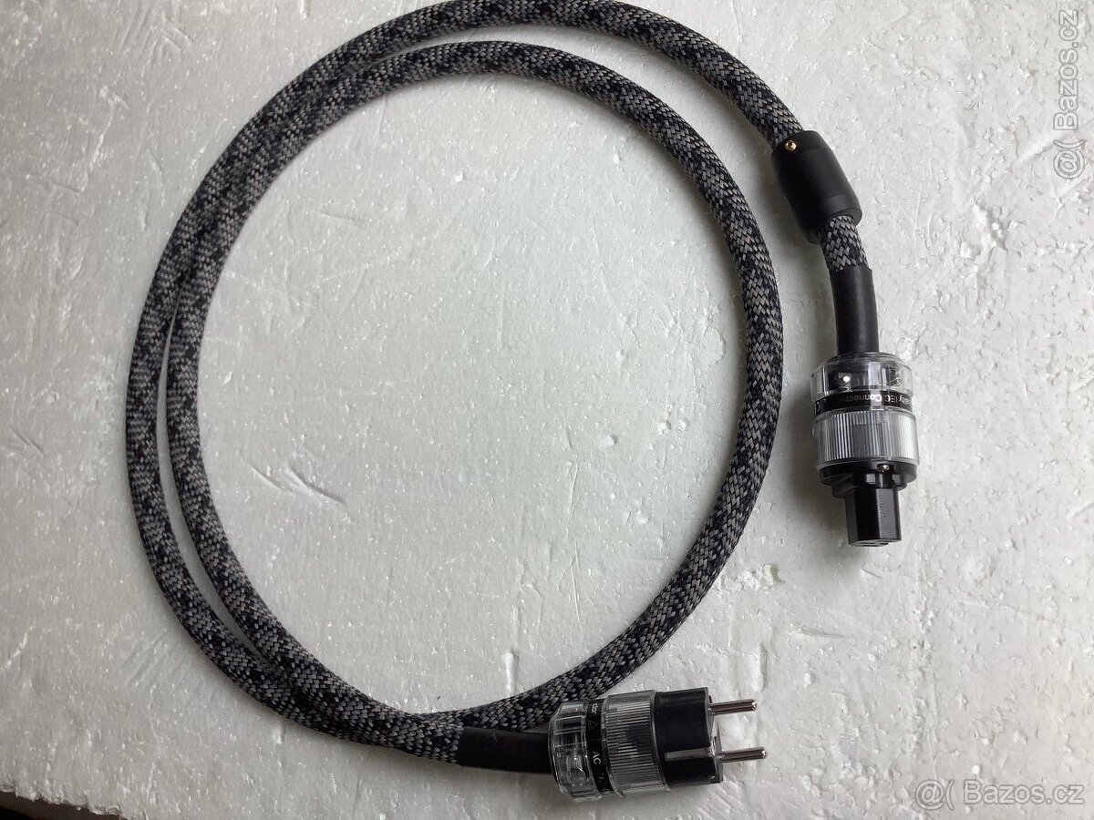 Viablue X-40 napájecí kabel, Rhodium konektory, délka 1,9m