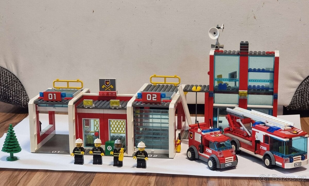 🚒 LEGO City 7208 – Hasičská stanice
