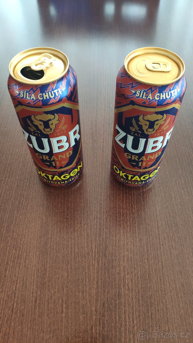 Pivní plechovka Zubr