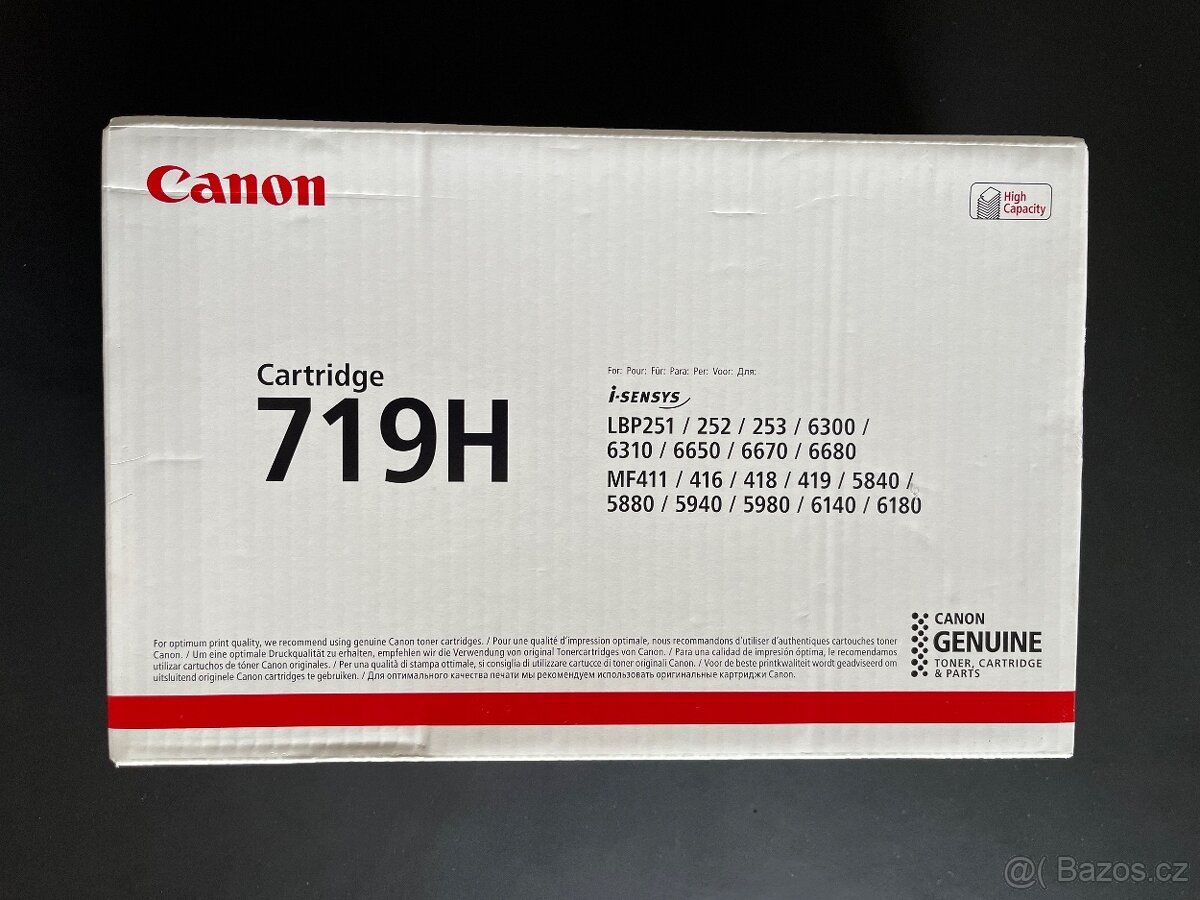 Originální toner Canon 719H