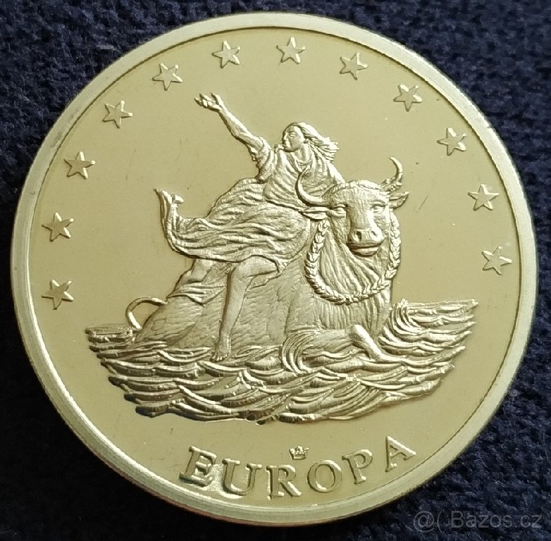 ECU 1993 Deutschland - sběratelská medaile