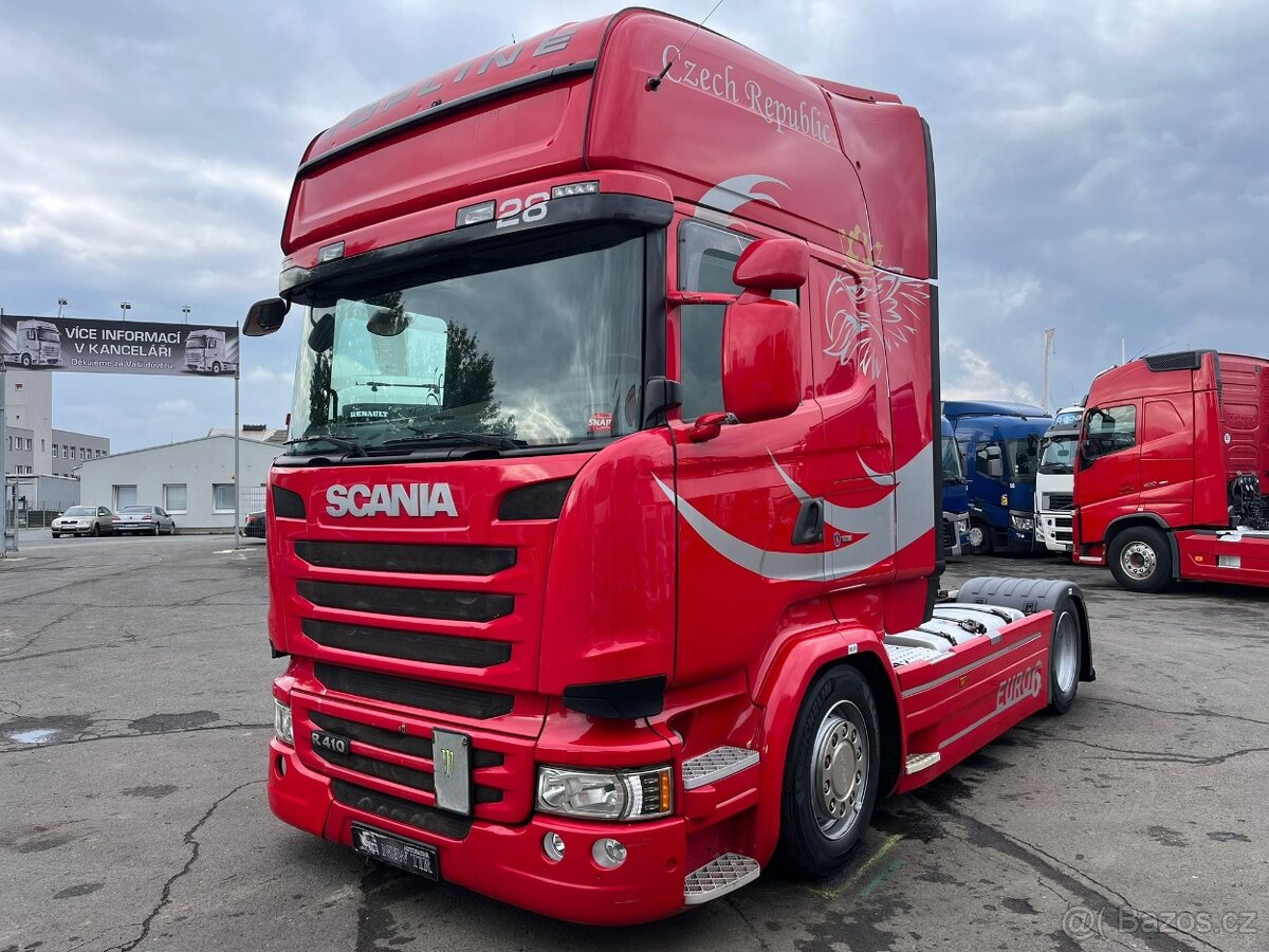Scania R410 TOP LINE LOW DECK AUTOMAT RETARDER EURO VI (1)
