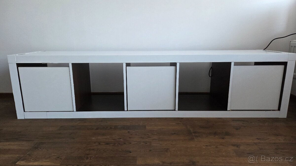 Policový díl/regál Kallax Ikea se 3 šuplíky
