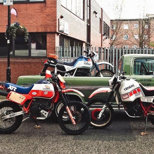 Honda nx650 Honda XL Yamaha TT600 YamahaXT600