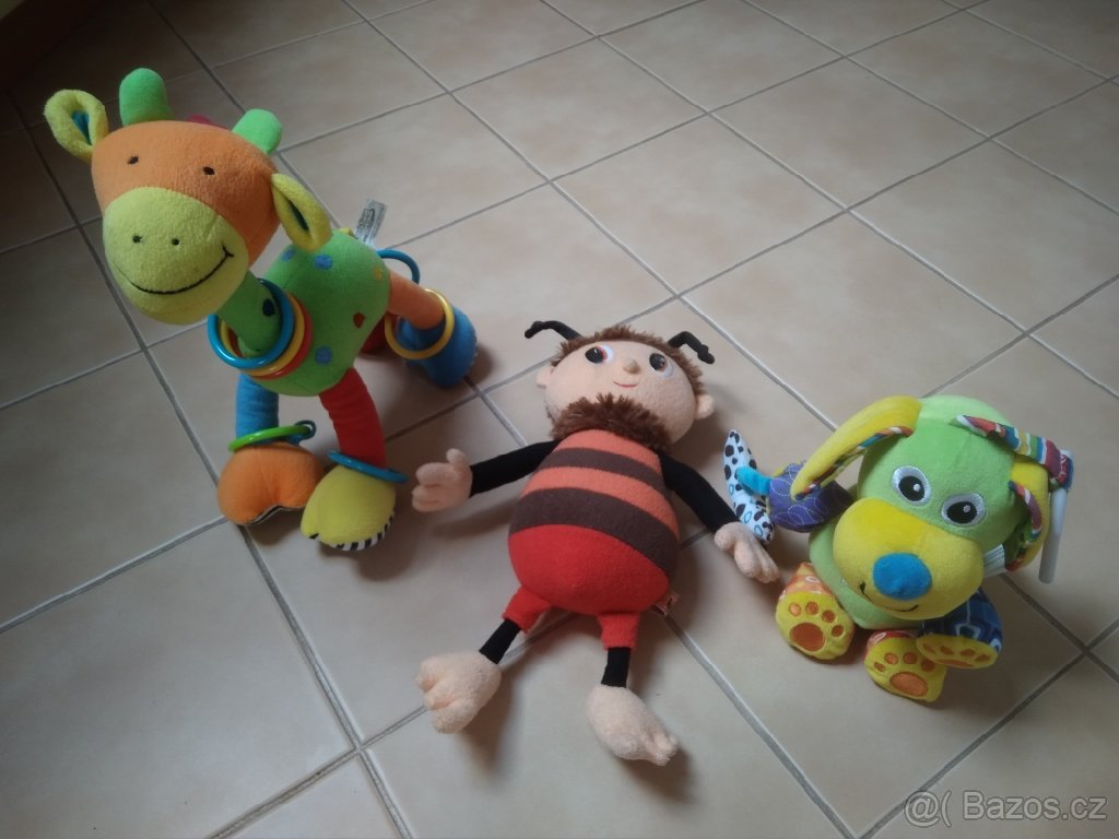 Plyšáci 06 - pro nejmenší: žirafa, brouček, pejsek