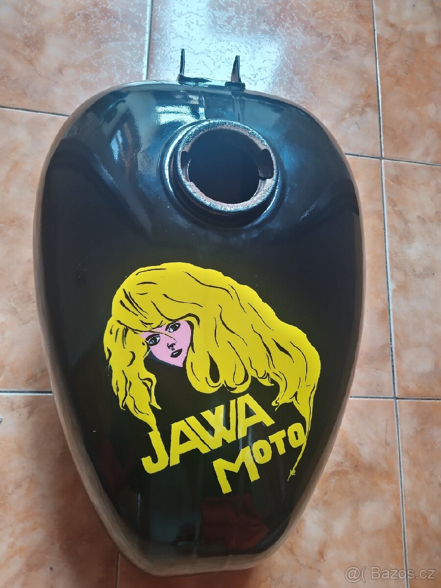 Jawa 250,350 kývačka,panelka nádrž