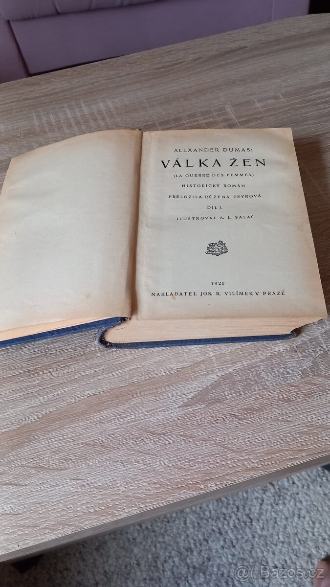 Kniha pro sběratele - VÁLKA ŽEN