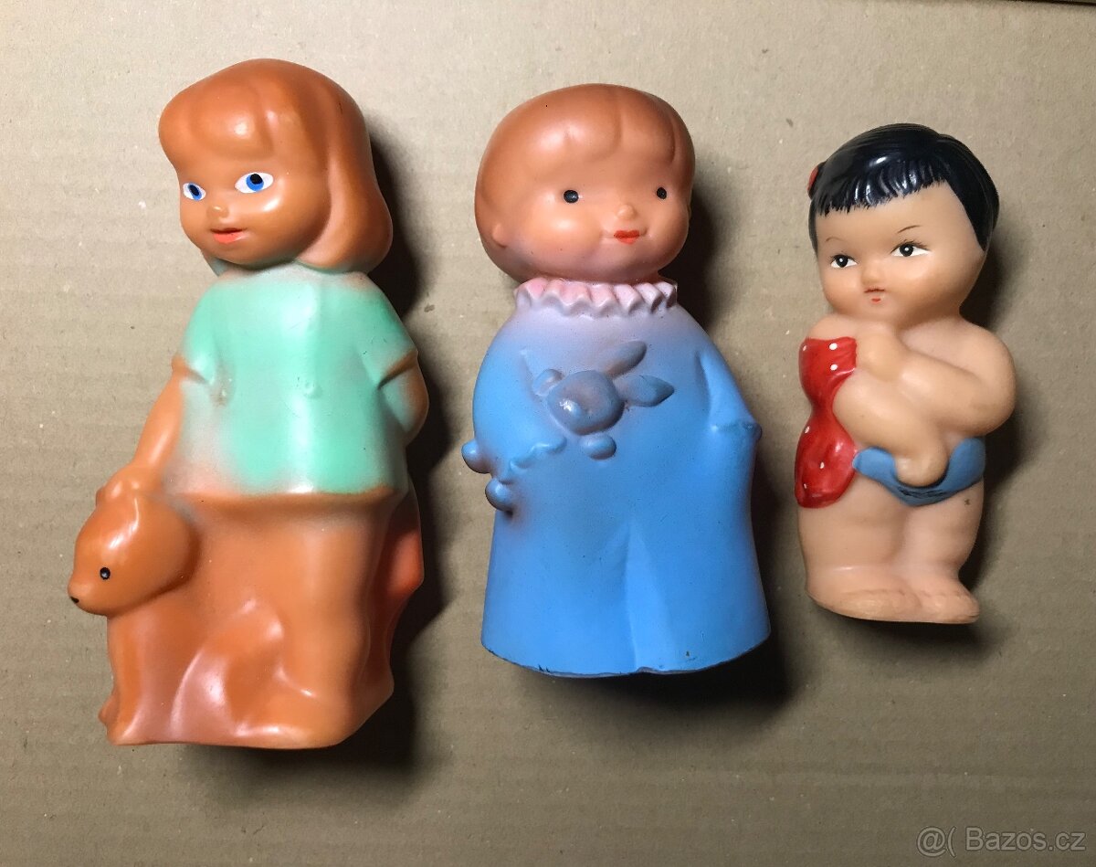 Retro pískací panenky Libuše Niklová