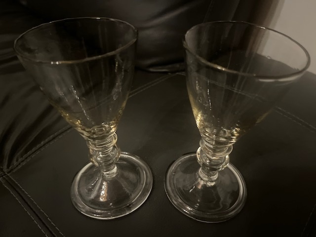 Ručně dělané sklenice 2+2