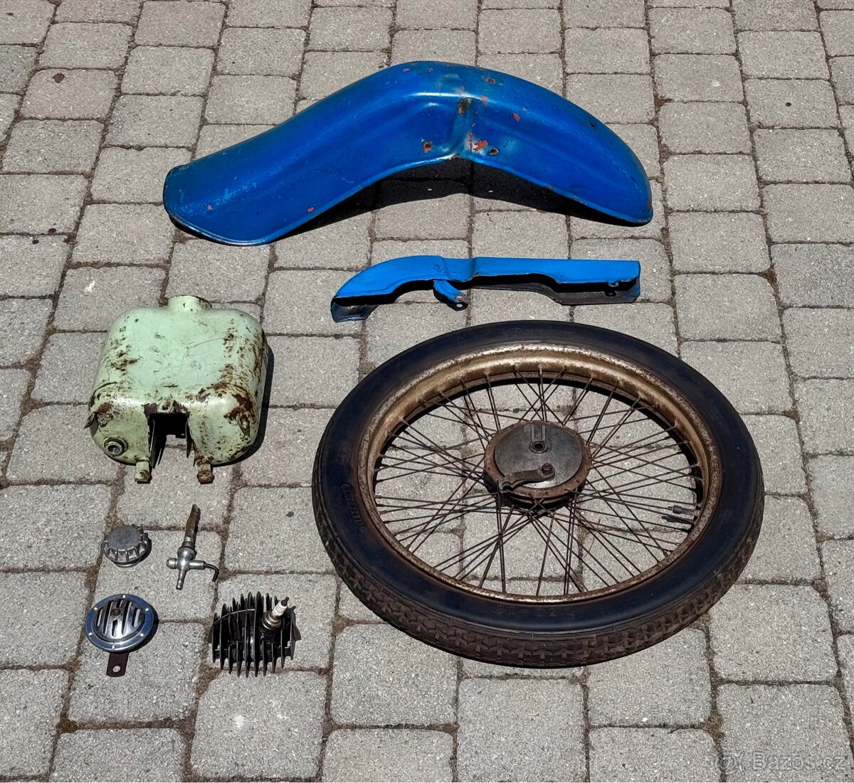 Jawa 50 parez, pionyr, fichtl - díly