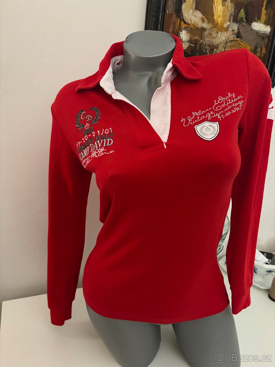 dámské triko - polo vel.M CAMP DAVID